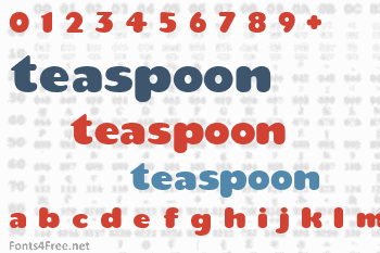 Teaspoon Font