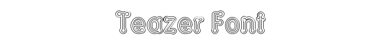 Teazer Font Preview