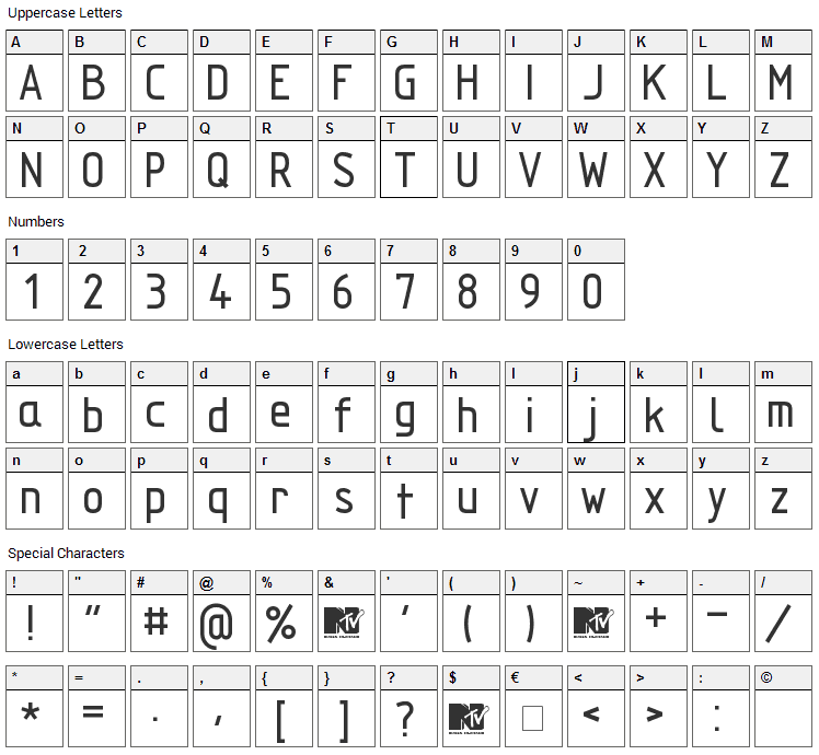 Techniczna Pomoc Font Character Map