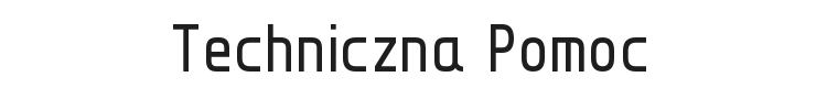 Techniczna Pomoc Font