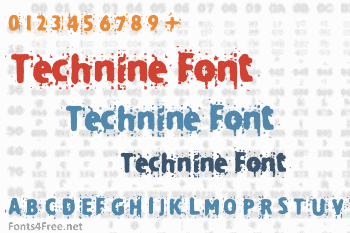 Technine Font