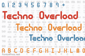 Techno Overload Font