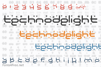 Technodelight Font