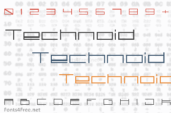 Technoid Font