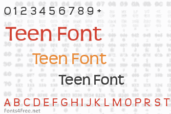Teen Font