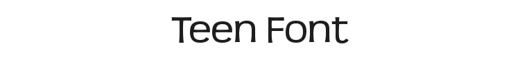 Teen Font