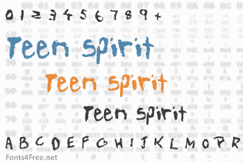 Teen Spirit Font