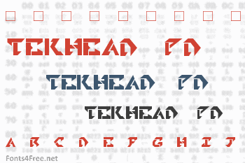 Tekhead PD Font