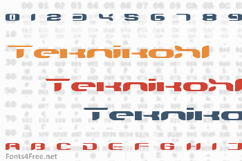 TeknikohlRemix Font