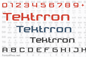 Tektrron Font