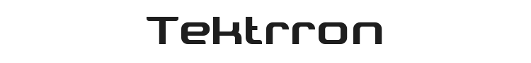 Tektrron Font