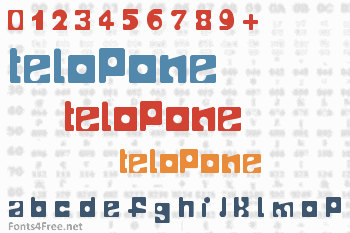 Telopone Font