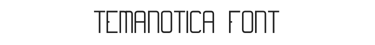 Temanotica Font