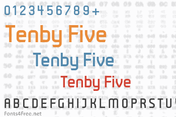 Tenby Five Font