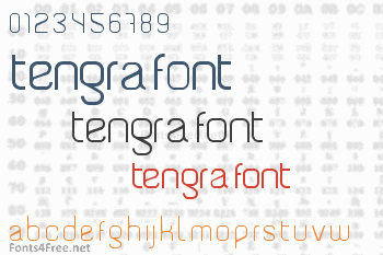 Tengra Font