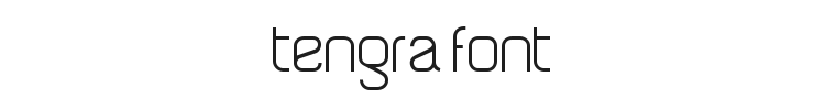 Tengra Font Preview