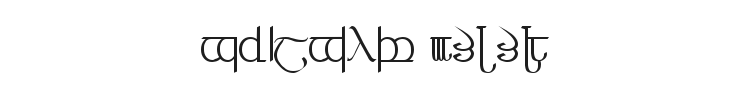 Tengwar 3+4+5 Font Preview