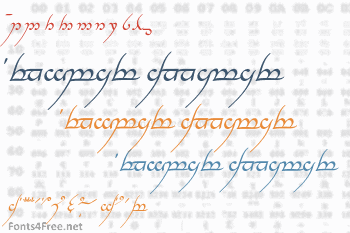 Tengwar Annatar Font