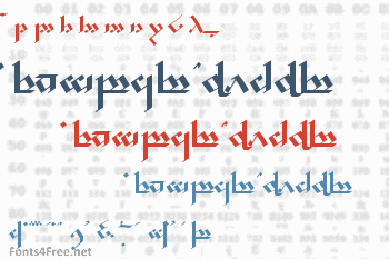 Tengwar Noldor Font