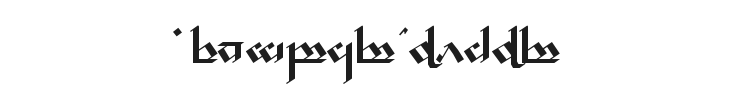 Tengwar Noldor