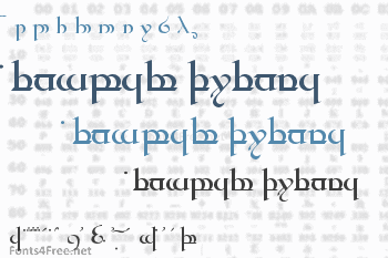 Tengwar Quenya Font