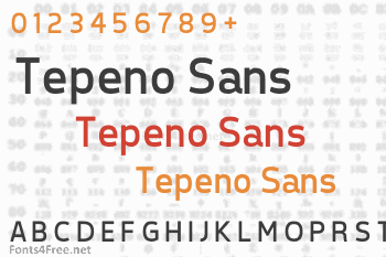 Tepeno Sans Font