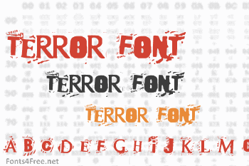 Terror 2005 Font