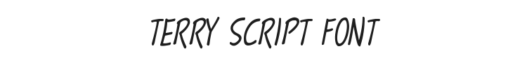 Terry Script Font Preview