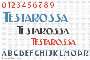 Testarossa Font