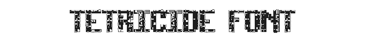 Tetricide Font