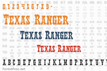 Texas Ranger Font