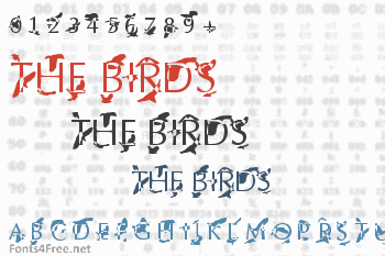 The Birds Font