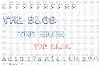 The Blob Font