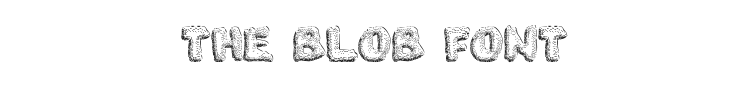 The Blob Font Preview