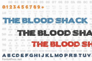 The Blood Shack Font