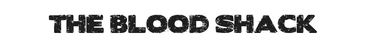 The Blood Shack Font