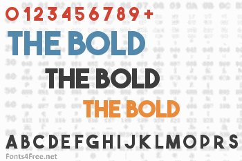 The Bold Font Font