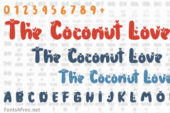 The Coconut Love Font