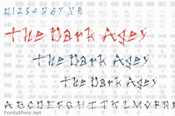 The Dark Ages Font