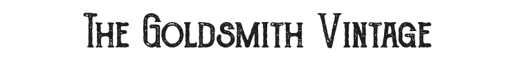 The Goldsmith Vintage Font Preview