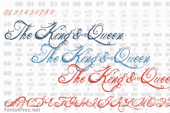 The King & Queen Font