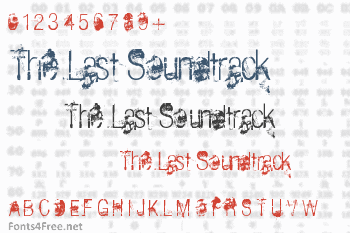 The Last Soundtrack Font