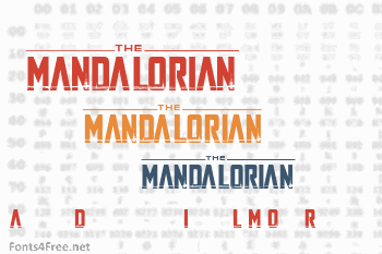 The Mandalorian Font