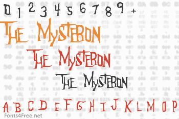 The Mysteron Font