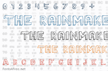 The Rainmaker Font