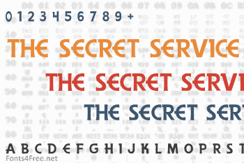 The Secret Service Font