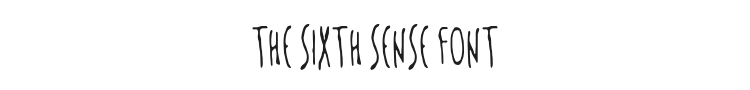 The Sixth Sense Font