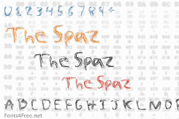 The Spaz Font