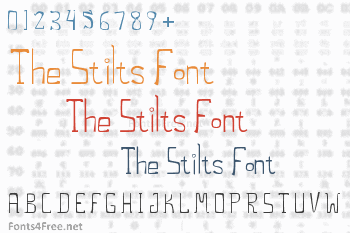 The Stilts Font