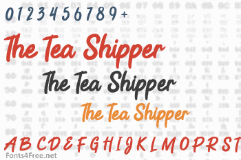 The Tea Shipper Font